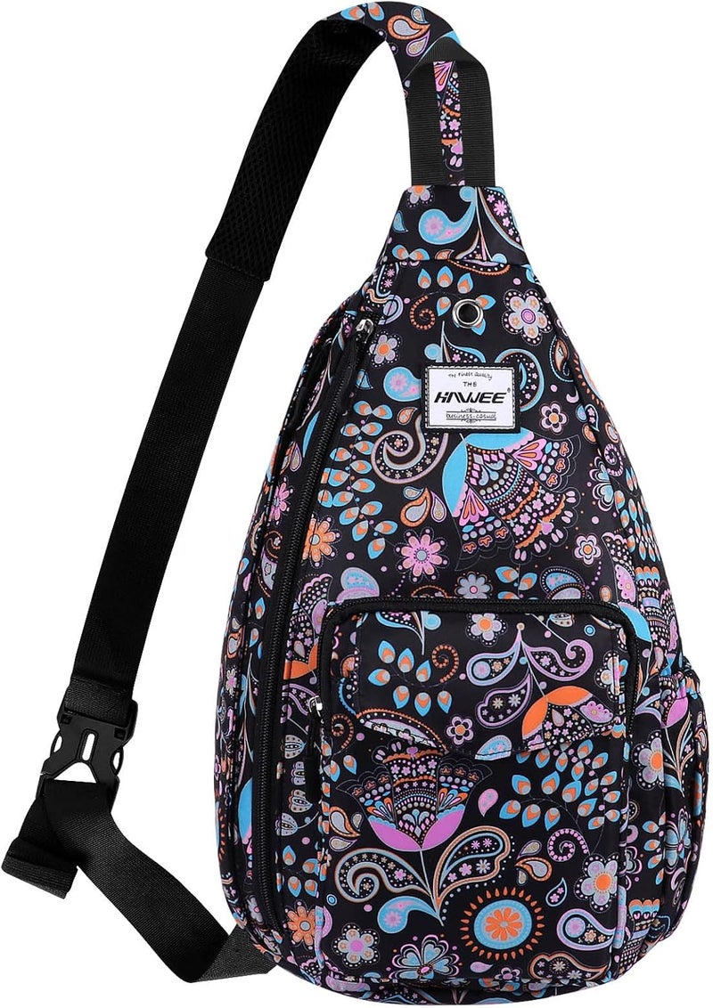 HAWEE Backpack Sling for Women Anti-Water Crossbody Bag Inclined Adjustable Pack | Casual, Adjustable Strap, Water Repellent, for Travel/Sport - Image 1